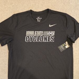 Nike Black Iowa State Cyclones Logo Tee